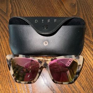 Diff Eyewear Bella - Cream Tortoise